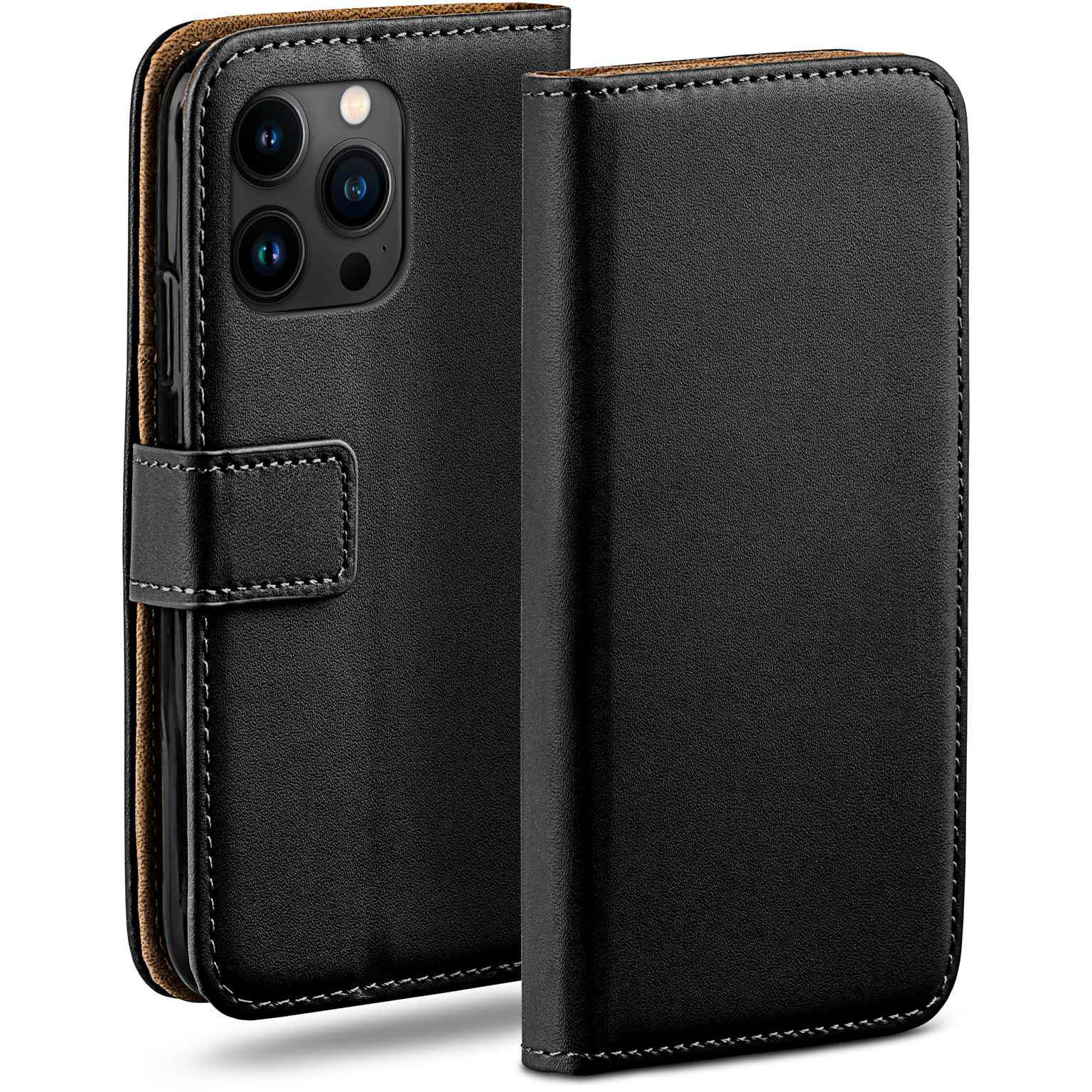 moex Book Case für iPhone 15 Pro Max Klapphülle mit Kartenfach – Weiteres Produktbild 1 moex Book Case für iPhone 15 Pro Max Klapphülle mit Kartenfach – Weiteres Produktbild 1