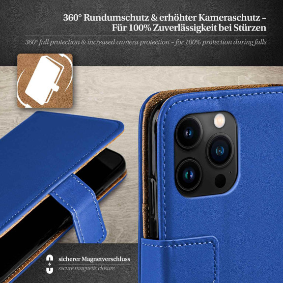 moex Book Case für iPhone 15 Pro Klapphülle mit Kartenfach – Weiteres Produktbild 3 moex Book Case für iPhone 15 Pro Klapphülle mit Kartenfach – Weiteres Produktbild 3