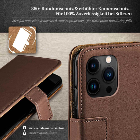 moex Book Case für iPhone 15 Pro Klapphülle mit Kartenfach – Weiteres Produktbild 3 moex Book Case für iPhone 15 Pro Klapphülle mit Kartenfach – Weiteres Produktbild 3