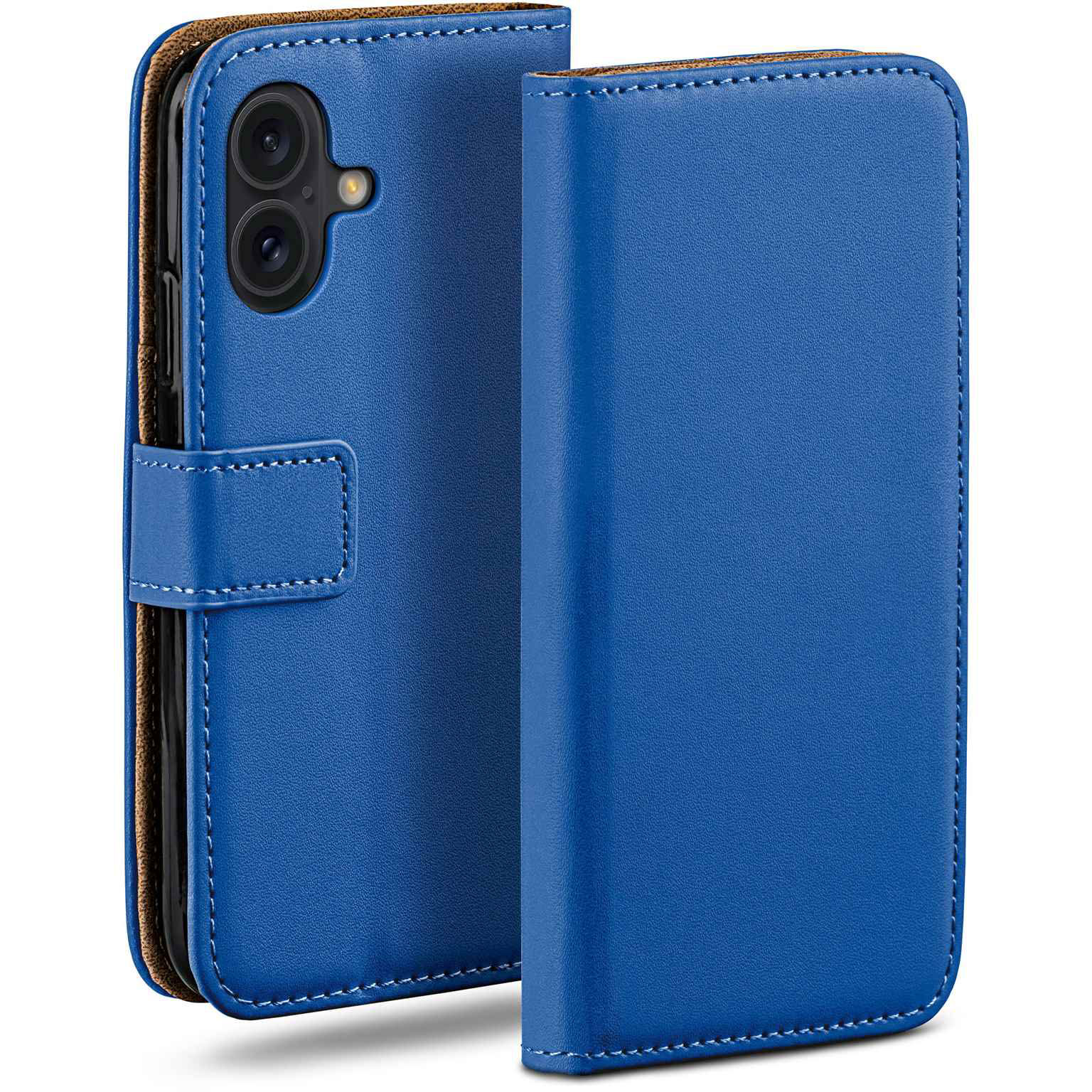 moex Book Case für iPhone 16 Plus Klapphülle mit Kartenfach – undefined
