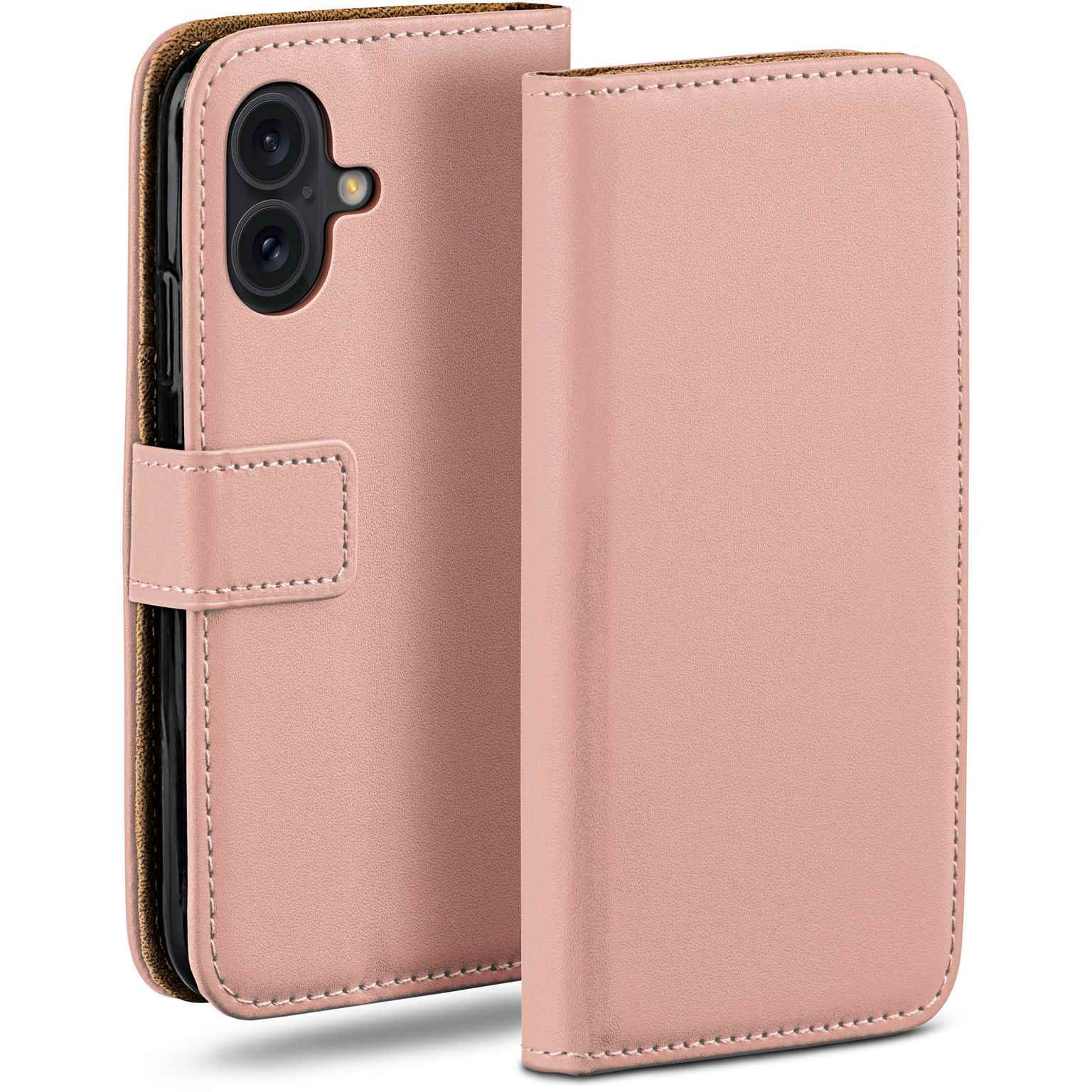 moex Book Case für iPhone 16 Klapphülle mit Kartenfach – Weiteres Produktbild 1