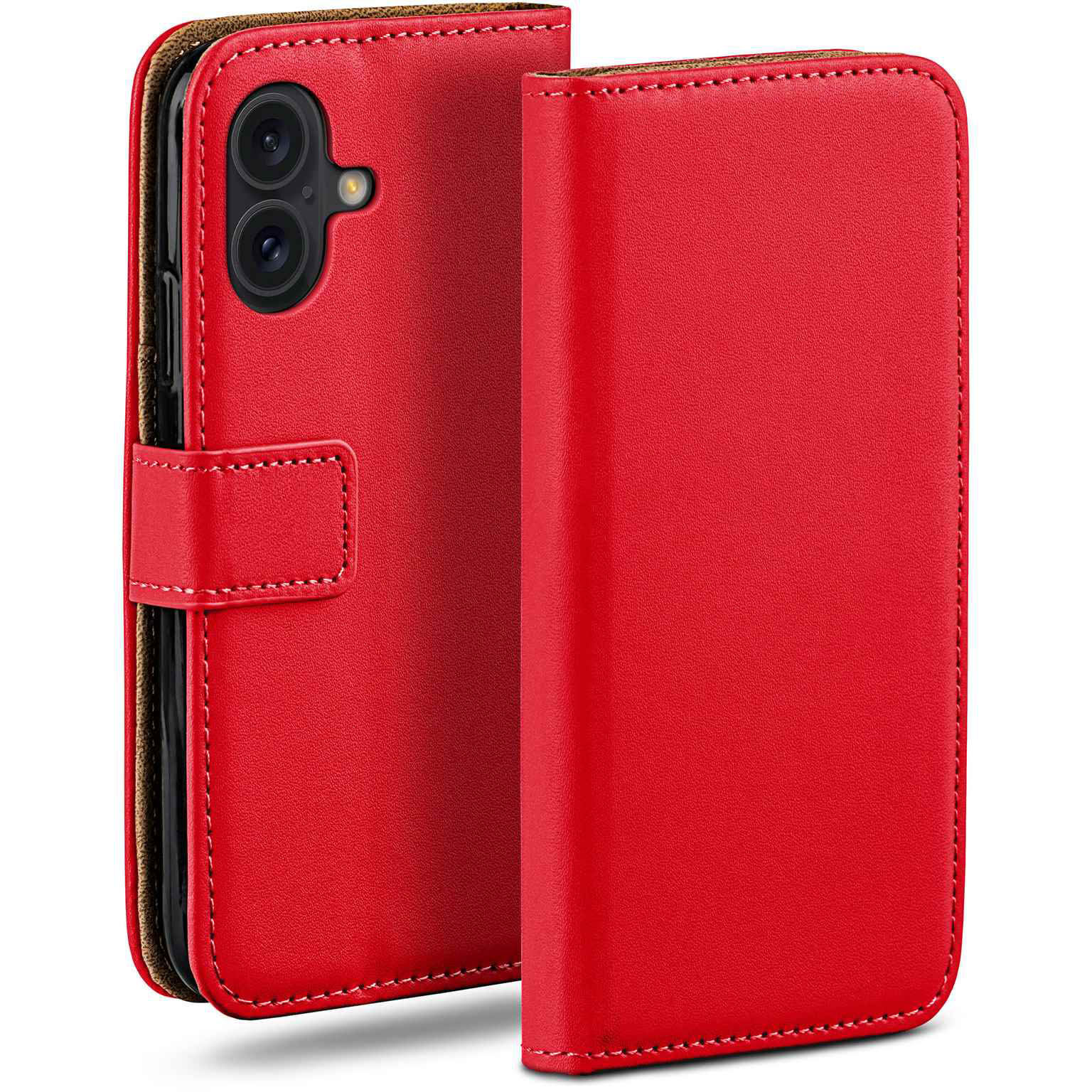 moex Book Case für iPhone 16 Klapphülle mit Kartenfach – Weiteres Produktbild 1