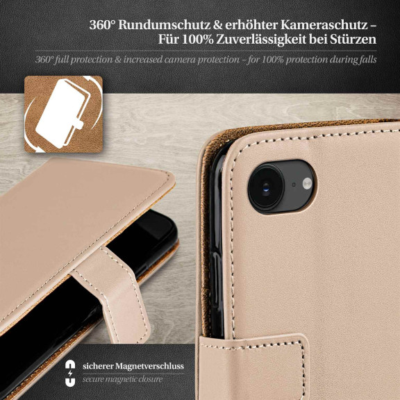 moex Book Case für iPhone 16e Klapphülle mit Kartenfach – Weiteres Produktbild 3 moex Book Case für iPhone 16e Klapphülle mit Kartenfach – Weiteres Produktbild 3