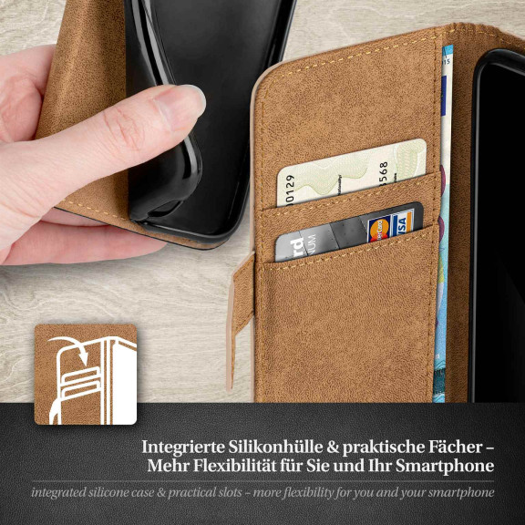 moex Book Case für iPhone 16e Klapphülle mit Kartenfach – Weiteres Produktbild 4 moex Book Case für iPhone 16e Klapphülle mit Kartenfach – Weiteres Produktbild 4