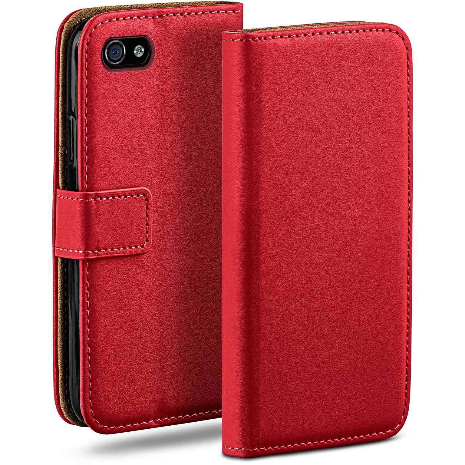 moex Book Case für iPhone 4 Klapphülle mit Kartenfach Hauptbild