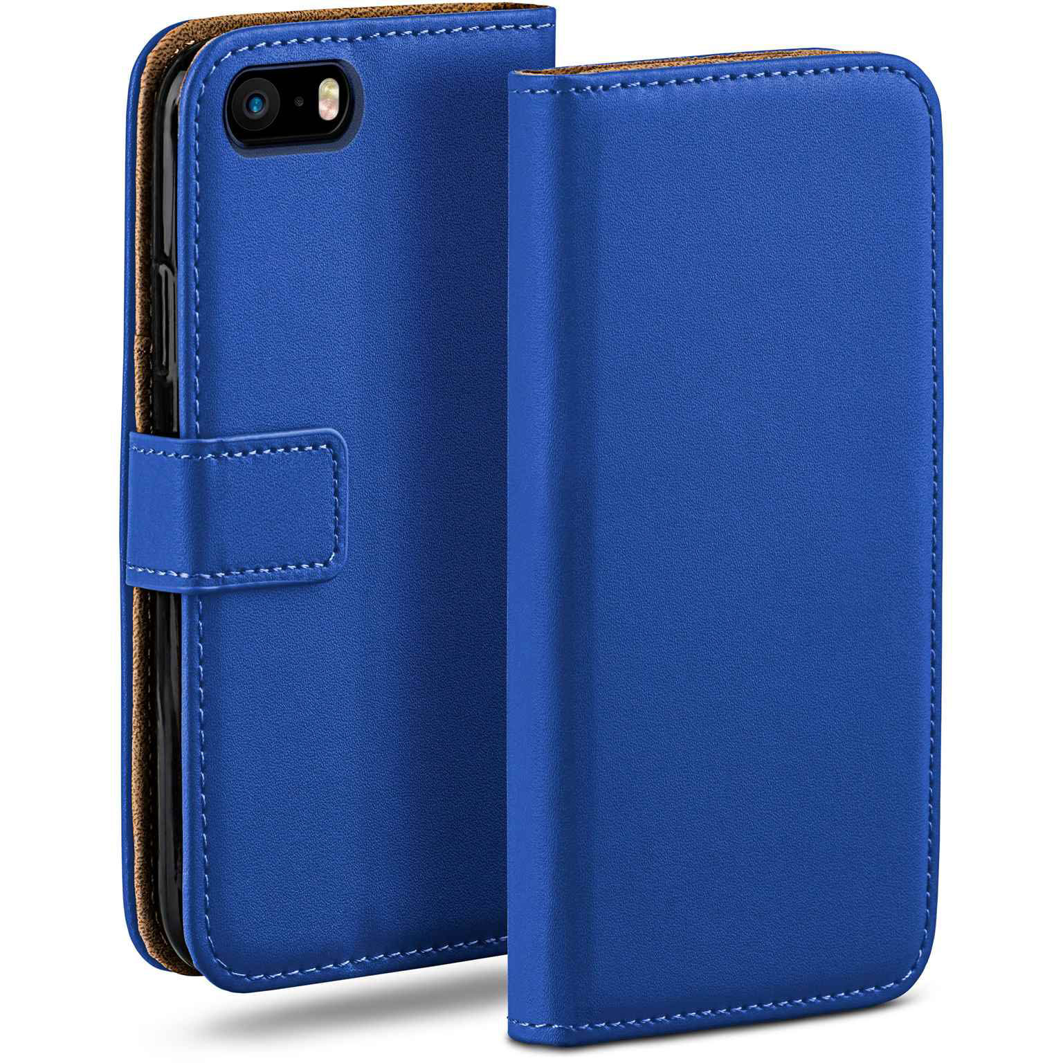 moex Book Case für iPhone 5 Klapphülle mit Kartenfach Hauptbild