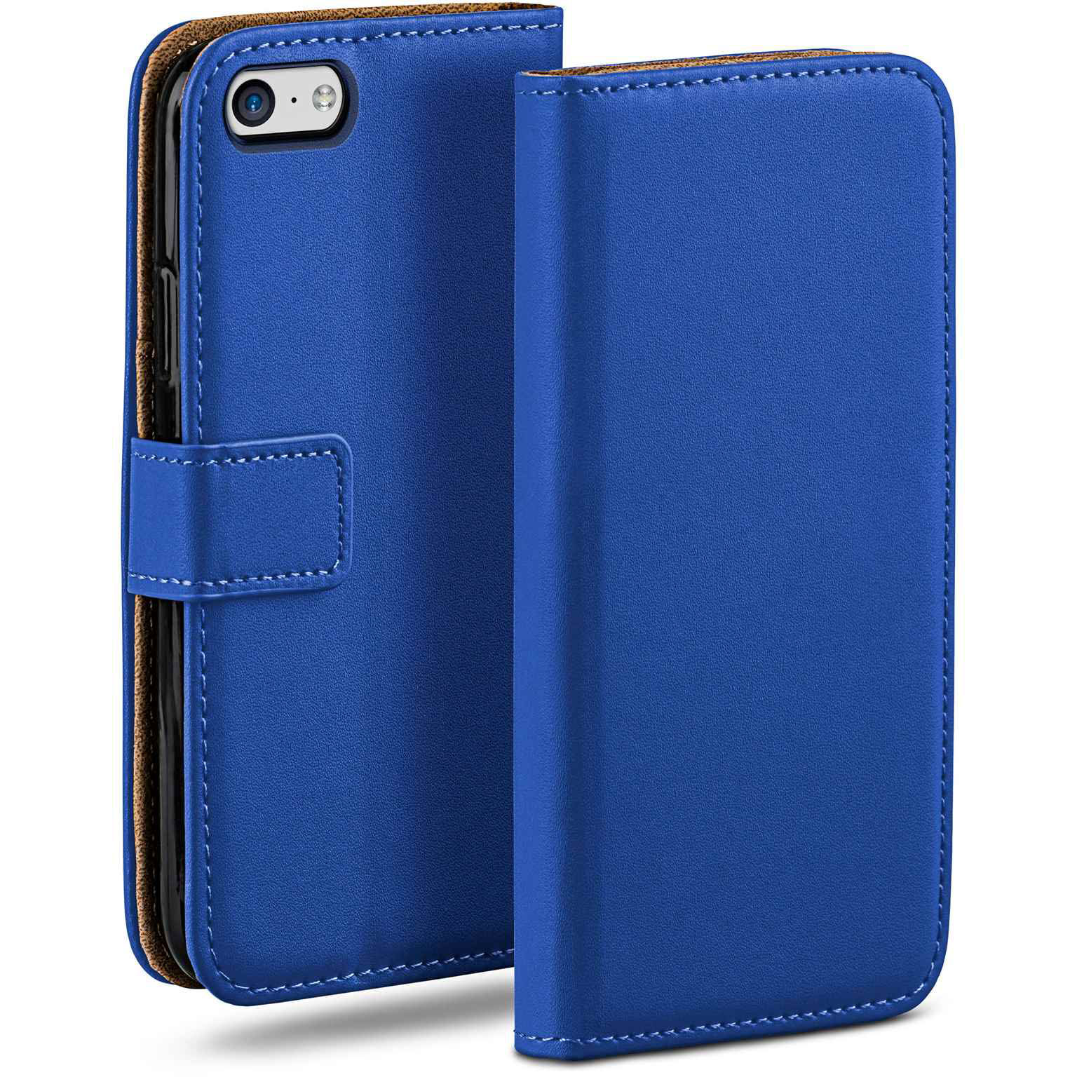 moex Book Case für iPhone 5c Klapphülle mit Kartenfach Hauptbild