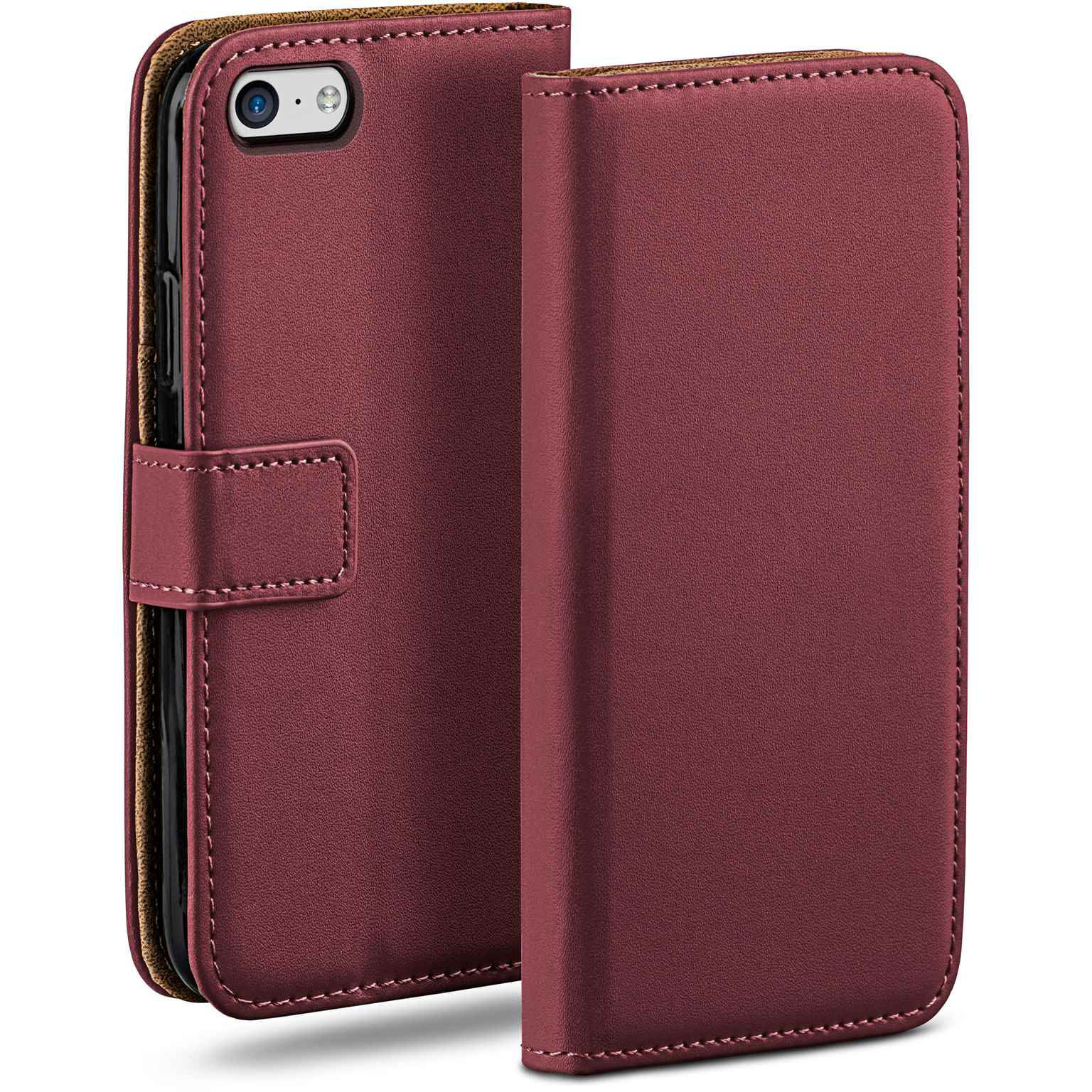 moex Book Case für iPhone 5c Klapphülle mit Kartenfach Hauptbild