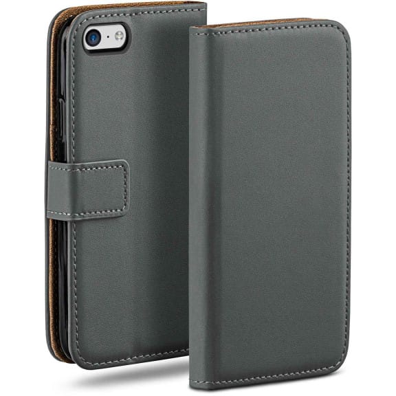 moex Book Case für iPhone 5c Klapphülle mit Kartenfach – Weiteres Produktbild 1 moex Book Case für iPhone 5c Klapphülle mit Kartenfach – Weiteres Produktbild 1