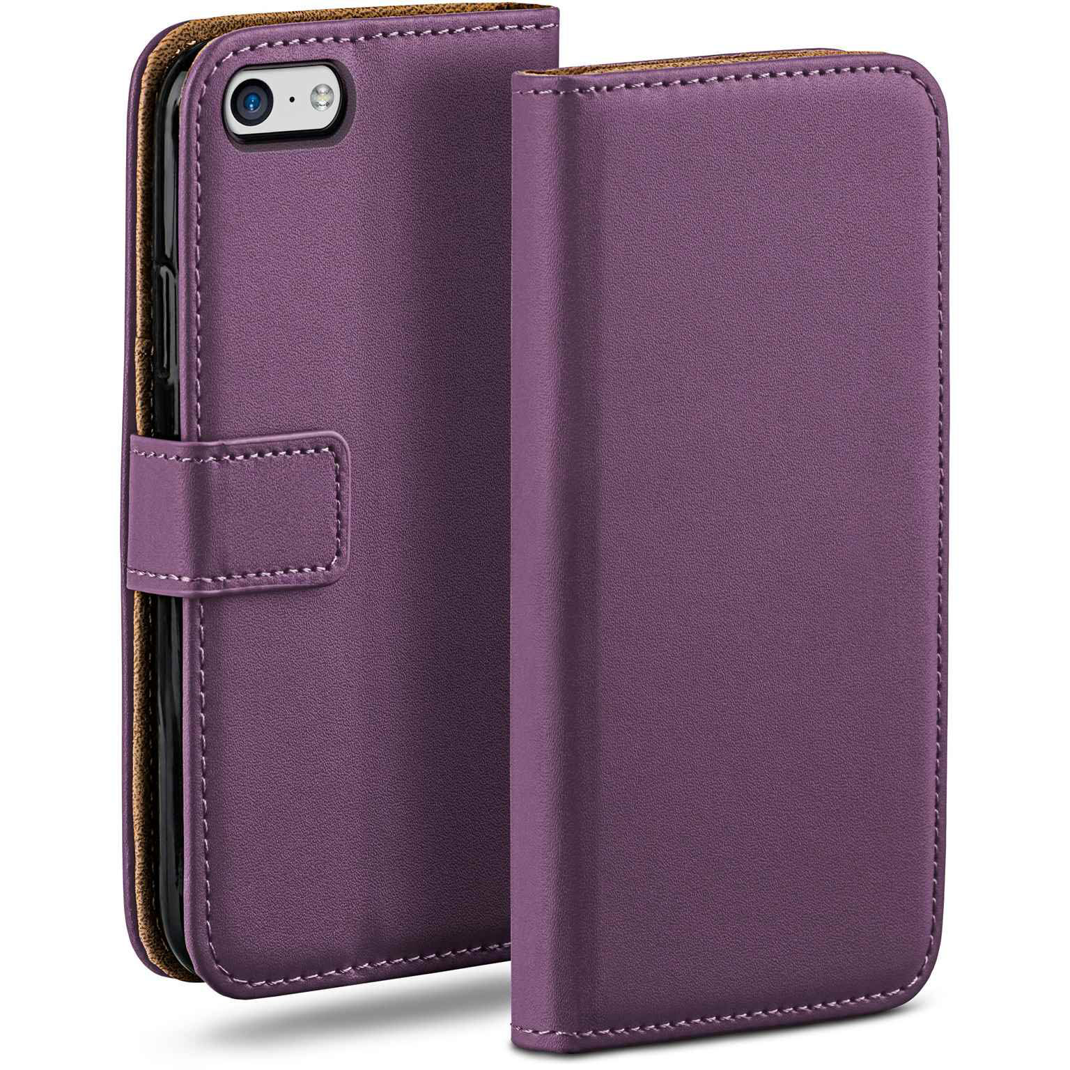 moex Book Case für iPhone 5c Klapphülle mit Kartenfach – Weiteres Produktbild 1 moex Book Case für iPhone 5c Klapphülle mit Kartenfach – Weiteres Produktbild 1