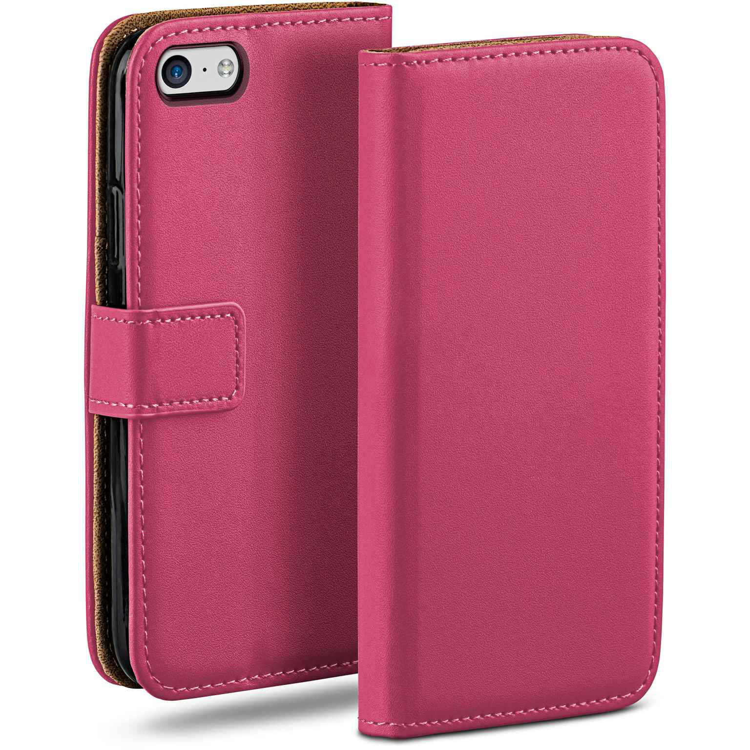 moex Book Case für iPhone 5c Klapphülle mit Kartenfach Hauptbild