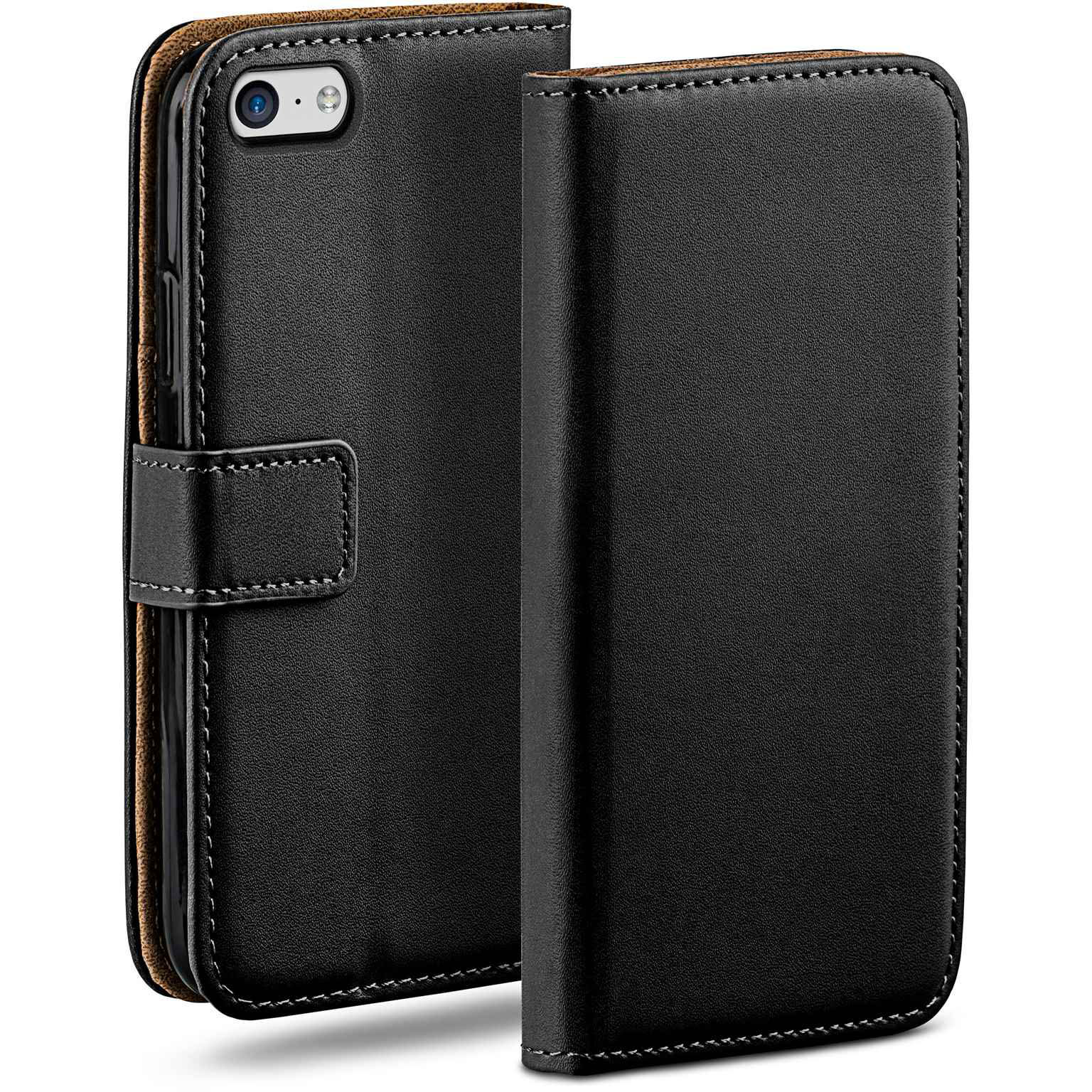 moex Book Case für iPhone 5c Klapphülle mit Kartenfach – undefined