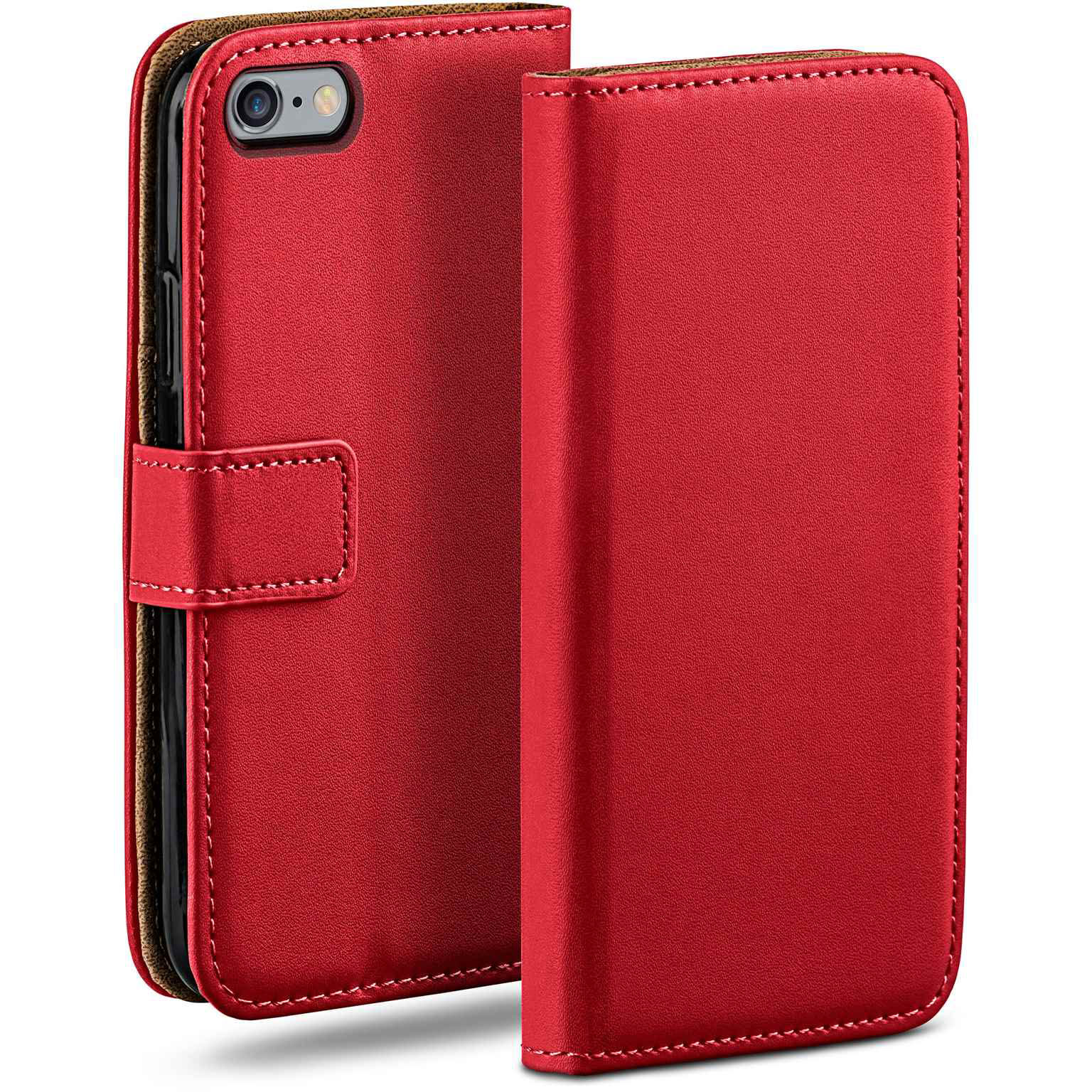 moex Book Case für iPhone 6 Klapphülle mit Kartenfach – undefined