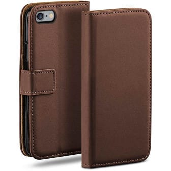 moex Book Case für iPhone 6s Plus Klapphülle mit Kartenfach – Oxide-Brown moex Book Case für iPhone 6s Plus Klapphülle mit Kartenfach – Oxide-Brown