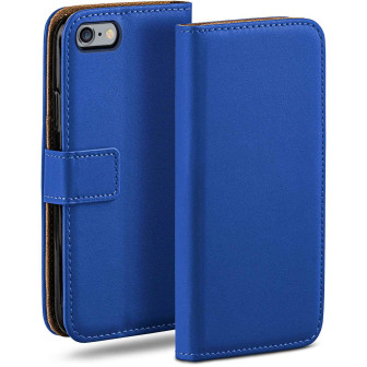 moex Book Case für iPhone 6s Klapphülle mit Kartenfach – Royal-Blue moex Book Case für iPhone 6s Klapphülle mit Kartenfach – Royal-Blue