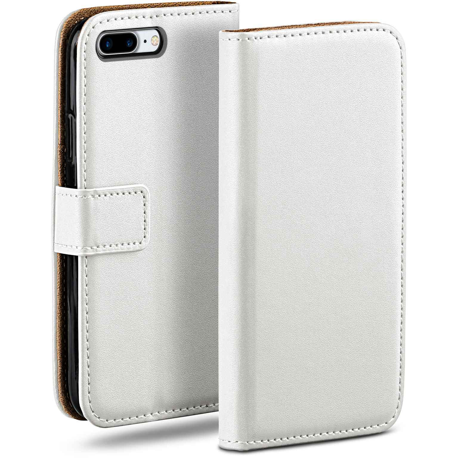 moex Book Case für iPhone 7 Plus Klapphülle mit Kartenfach – Weiteres Produktbild 1
