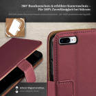 moex Book Case für iPhone 8 Plus Klapphülle mit Kartenfach – Weiteres Produktbild 3