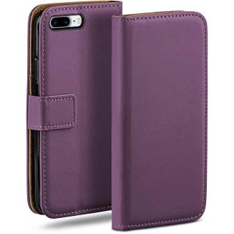 moex Book Case für iPhone 8 Plus Klapphülle mit Kartenfach – Indigo-Violet moex Book Case für iPhone 8 Plus Klapphülle mit Kartenfach – Indigo-Violet