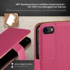 moex Book Case für iPhone 8 Klapphülle mit Kartenfach – Weiteres Produktbild 3