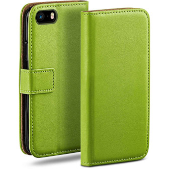 moex Book Case für iPhone SE (2016) Klapphülle mit Kartenfach – Lime-Green moex Book Case für iPhone SE (2016) Klapphülle mit Kartenfach – Lime-Green