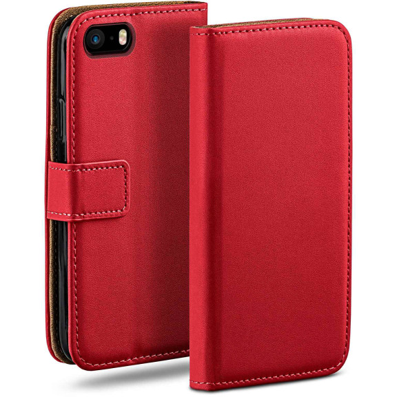 moex Book Case für iPhone SE (2016) Klapphülle mit Kartenfach – Weiteres Produktbild 1 moex Book Case für iPhone SE (2016) Klapphülle mit Kartenfach – Weiteres Produktbild 1