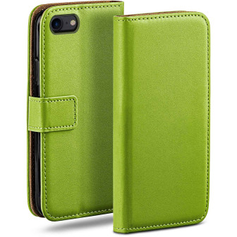 moex Book Case für iPhone SE (2022) Klapphülle mit Kartenfach – Lime-Green moex Book Case für iPhone SE (2022) Klapphülle mit Kartenfach – Lime-Green