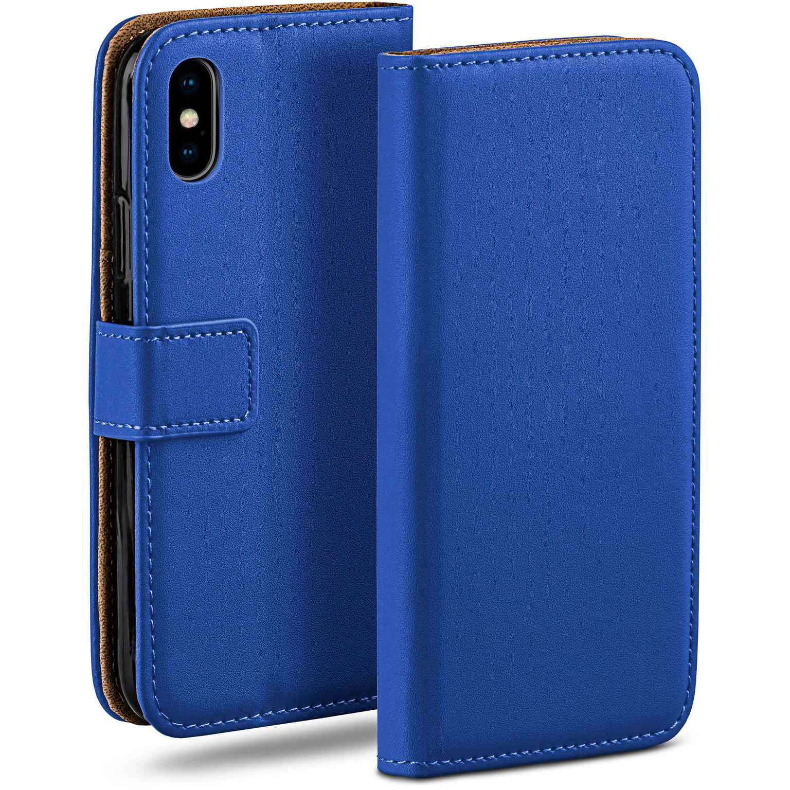 moex Book Case für iPhone X Klapphülle mit Kartenfach – Weiteres Produktbild 1 moex Book Case für iPhone X Klapphülle mit Kartenfach – Weiteres Produktbild 1