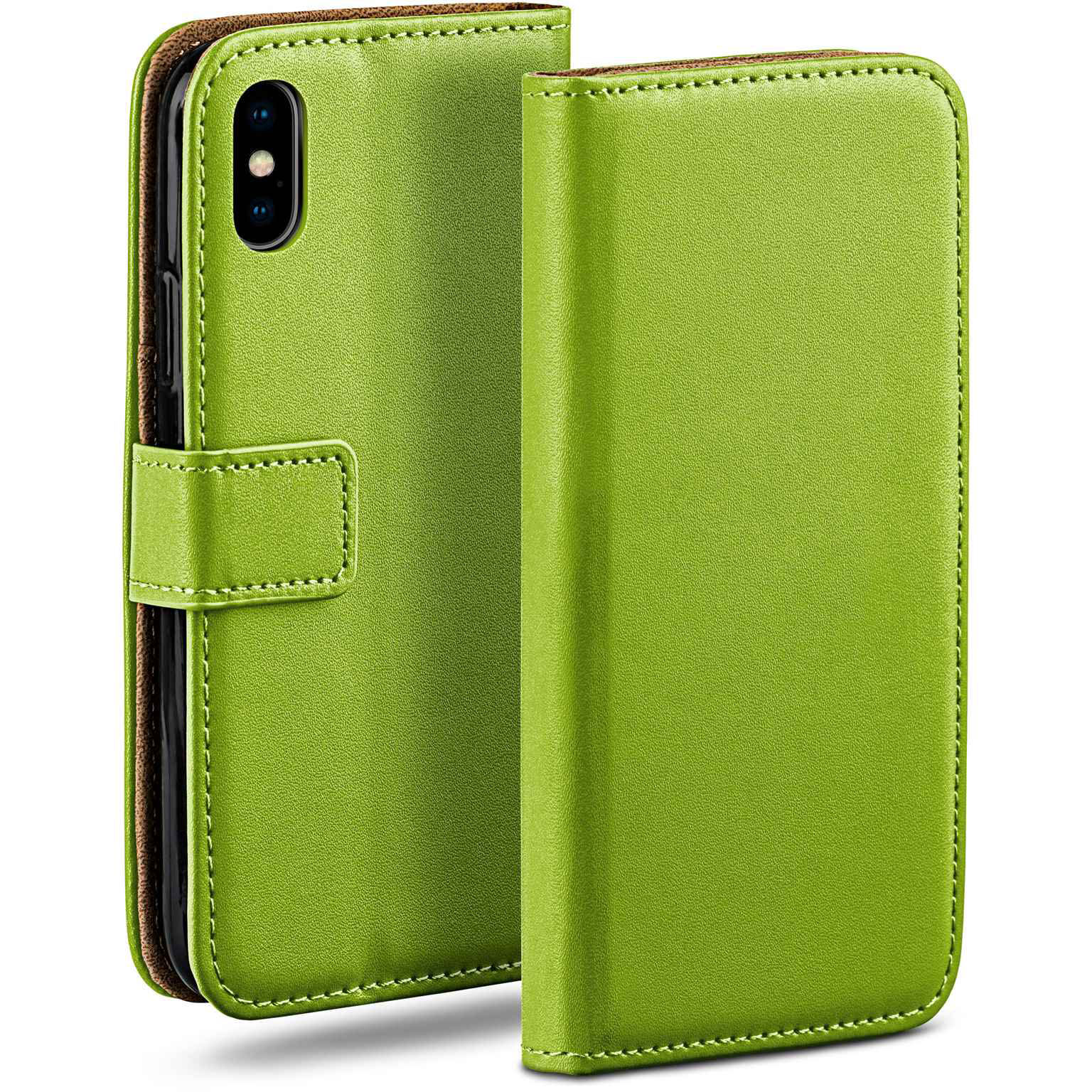 moex Book Case für iPhone X Klapphülle mit Kartenfach – undefined