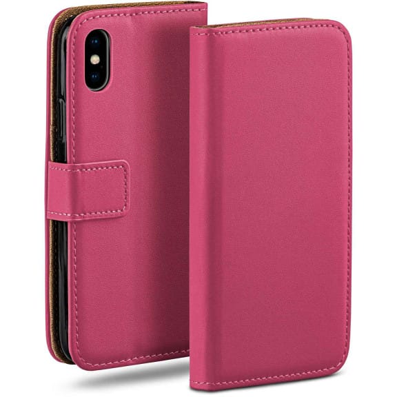 moex Book Case für iPhone X Klapphülle mit Kartenfach – Weiteres Produktbild 1 moex Book Case für iPhone X Klapphülle mit Kartenfach – Weiteres Produktbild 1