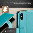 moex Book Case für iPhone XS Klapphülle mit Kartenfach – Produktbild 3