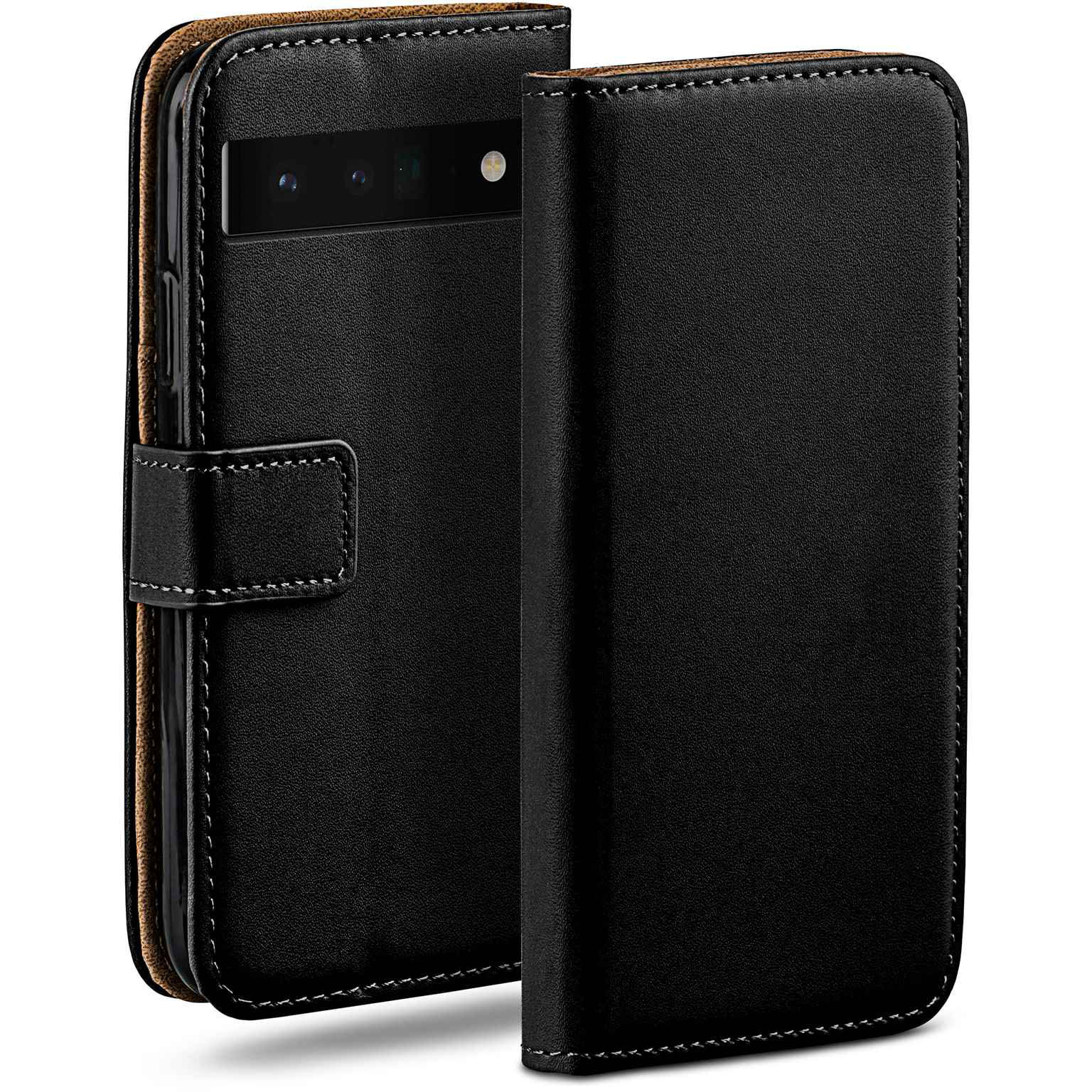 moex Book Case für Google Pixel 6 Pro Klapphülle mit Kartenfach – undefined