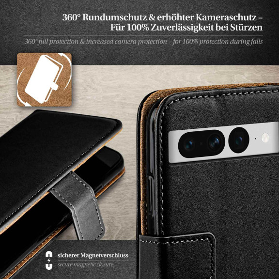 moex Book Case für Google Pixel 7 Pro Klapphülle mit Kartenfach – Weiteres Produktbild 3 moex Book Case für Google Pixel 7 Pro Klapphülle mit Kartenfach – Weiteres Produktbild 3