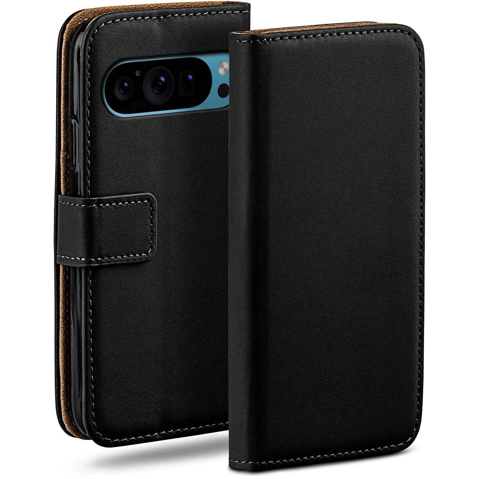 moex Book Case für Google Pixel 9 Pro XL Klapphülle mit Kartenfach – undefined
