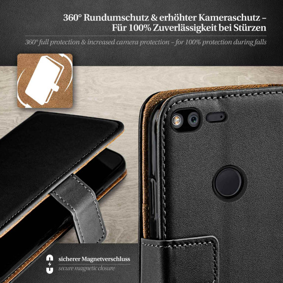 moex Book Case für Google Pixel XL Klapphülle mit Kartenfach – Weiteres Produktbild 3 moex Book Case für Google Pixel XL Klapphülle mit Kartenfach – Weiteres Produktbild 3