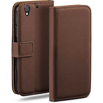 moex Book Case für HTC Desire 626G Klapphülle mit Kartenfach – Oxide-Brown moex Book Case für HTC Desire 626G Klapphülle mit Kartenfach – Oxide-Brown