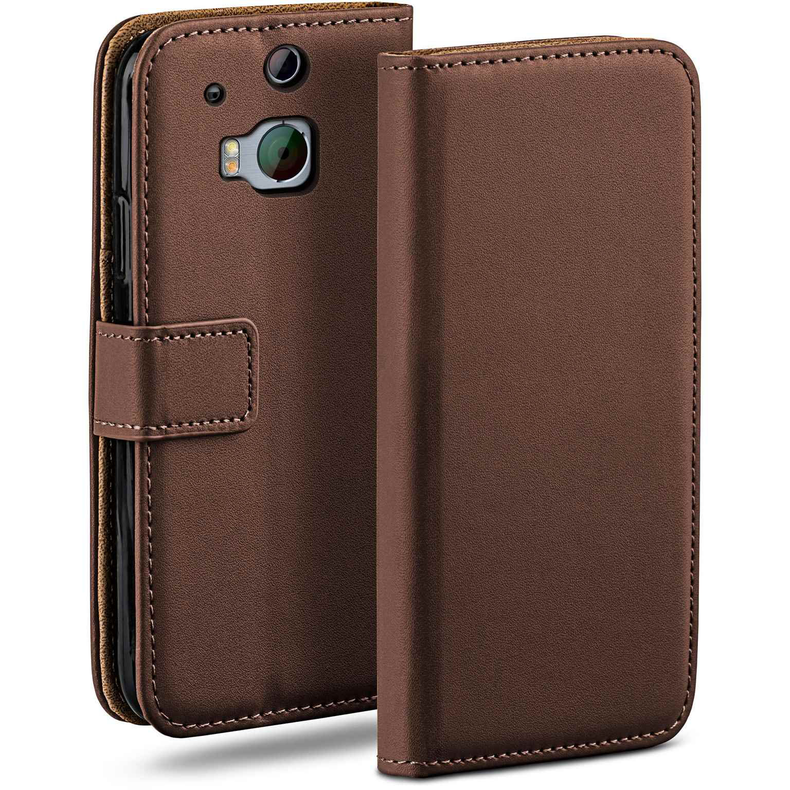 moex Book Case für HTC One M8s Klapphülle mit Kartenfach Hauptbild
