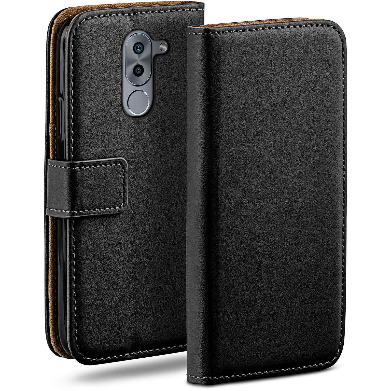 moex Book Case für Huawei Honor 6X Klapphülle mit Kartenfach – undefined