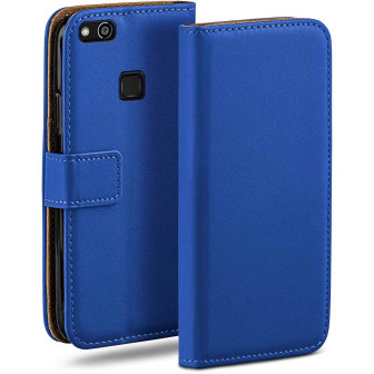 moex moex Book Case für Huawei P10 Lite Klapphülle mit Kartenfach – Royal-Blue
