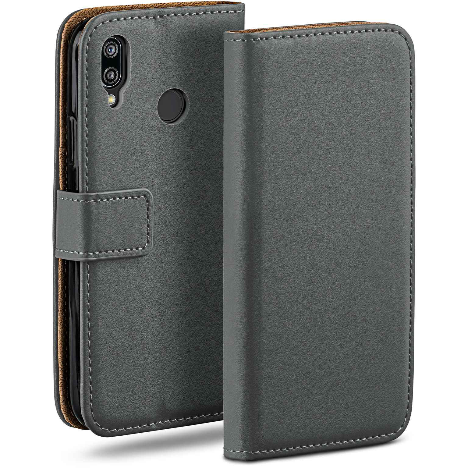 moex Book Case für Huawei P20 Lite Klapphülle mit Kartenfach – Weiteres Produktbild 1