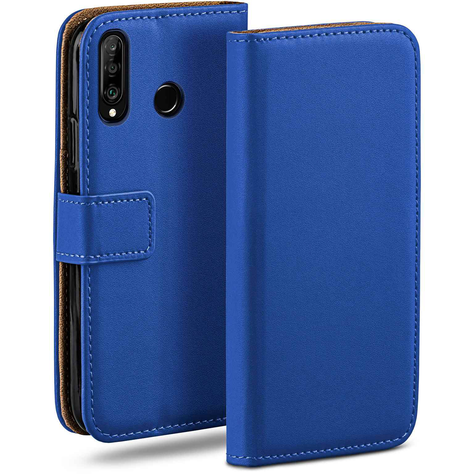 moex Book Case für Huawei P30 Lite New Edition Klapphülle mit Kartenfach – Weiteres Produktbild 1