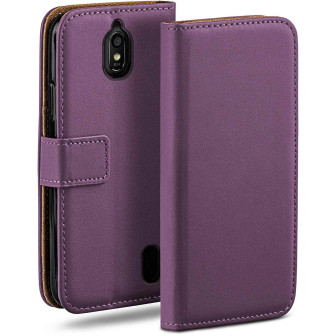 moex moex Book Case für Huawei Y625 Klapphülle mit Kartenfach – Indigo-Violet