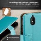 moex Book Case für Huawei Y625 Klapphülle mit Kartenfach – Produktbild 3