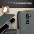 moex Book Case für LG G2 Klapphülle mit Kartenfach – Weiteres Produktbild 3