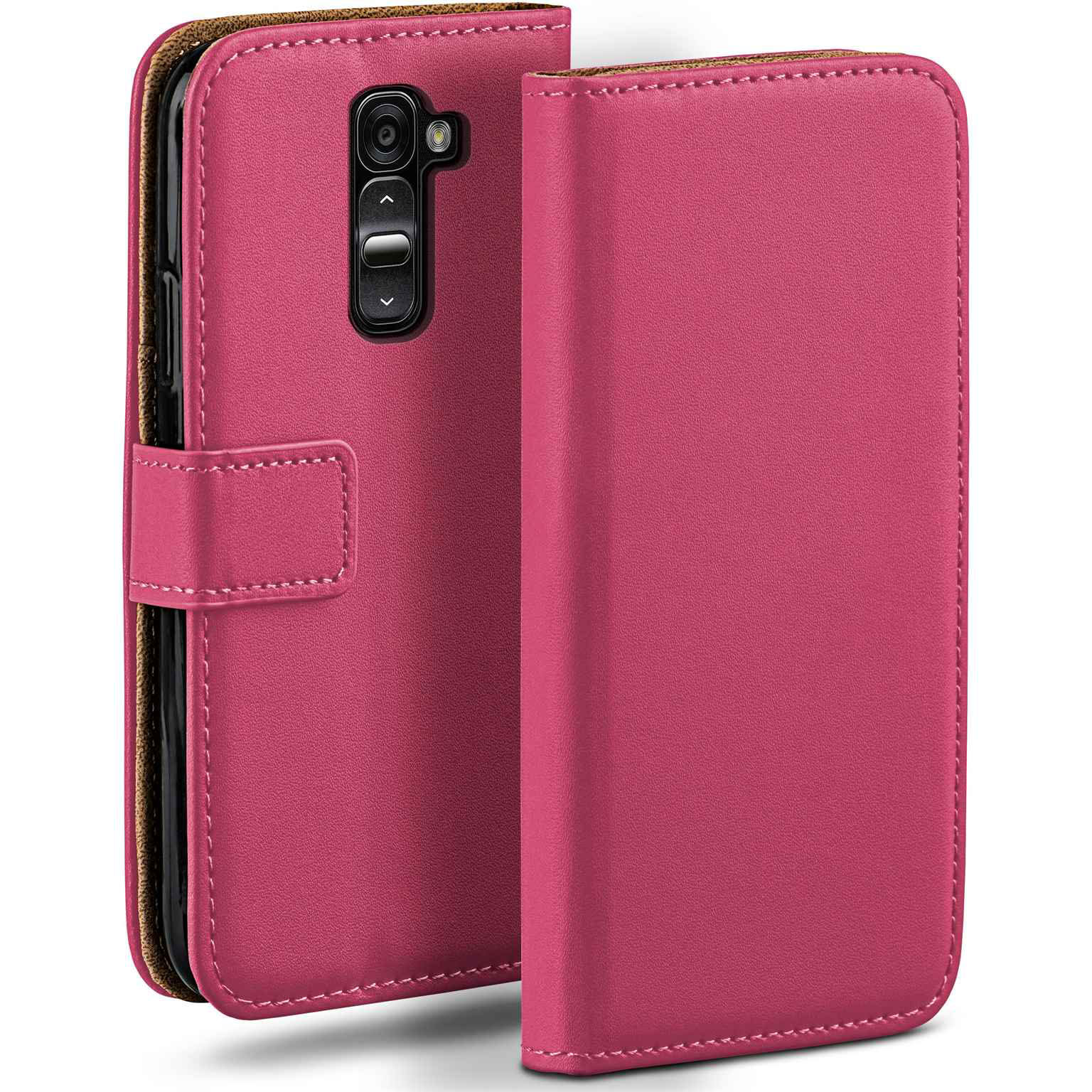 moex Book Case für LG G2 Klapphülle mit Kartenfach – Weiteres Produktbild 1