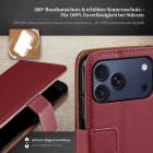 moex Book Case für iPhone 17 Pro Max Klapphülle mit Kartenfach – Produktbild 3