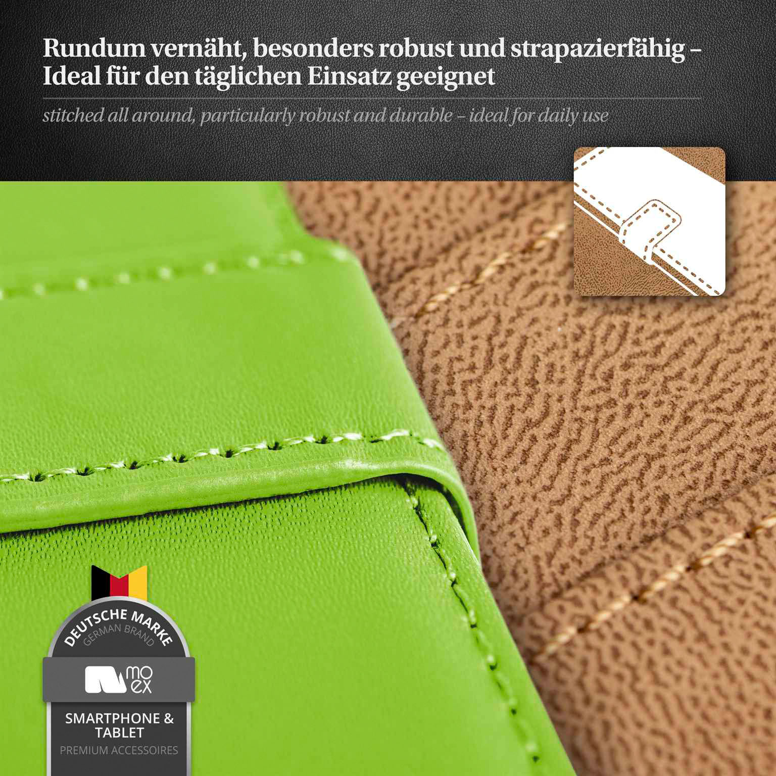 moex Book Case für iPhone 17 Pro Max Klapphülle mit Kartenfach – Weiteres Produktbild 5 moex Book Case für iPhone 17 Pro Max Klapphülle mit Kartenfach – Weiteres Produktbild 5