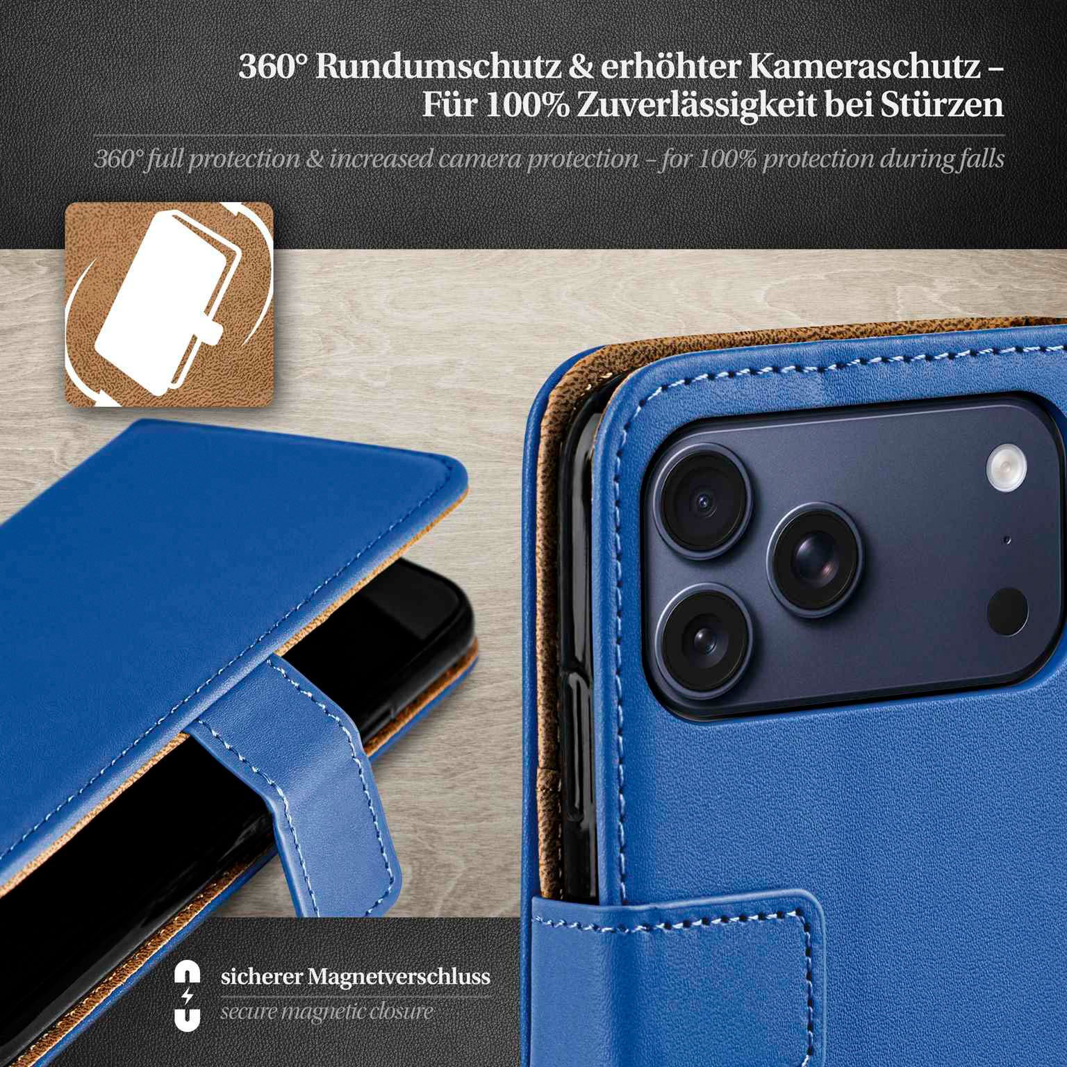 moex Book Case für iPhone 17 Pro Max Klapphülle mit Kartenfach – Weiteres Produktbild 3 moex Book Case für iPhone 17 Pro Max Klapphülle mit Kartenfach – Weiteres Produktbild 3
