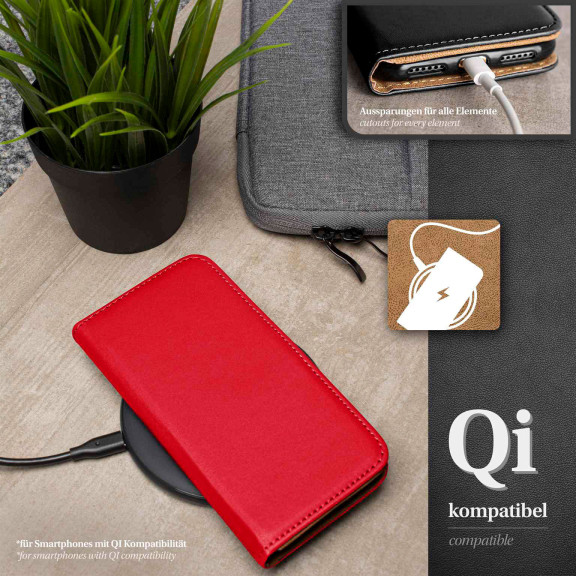 moex Book Case für iPhone 17 Pro Klapphülle mit Kartenfach – Weiteres Produktbild 6