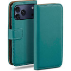 moex Book Case für iPhone 17 Pro Klapphülle mit Kartenfach – Produktbild 1