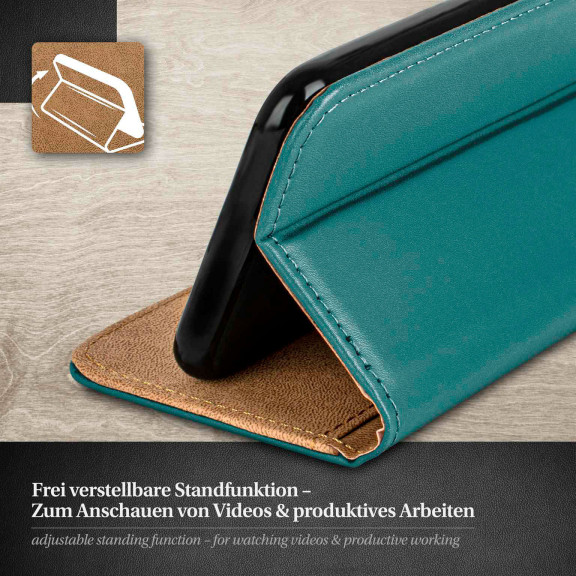 moex Book Case für iPhone 17 Pro Klapphülle mit Kartenfach – Weiteres Produktbild 2 moex Book Case für iPhone 17 Pro Klapphülle mit Kartenfach – Weiteres Produktbild 2